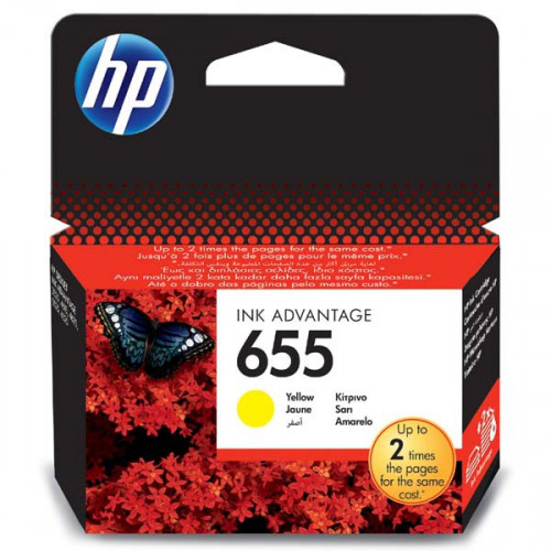 HP 655 (CZ112AE) yellow - originál