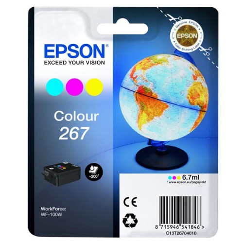 Epson 267 (C13T26704010) PREMIUM color - originál