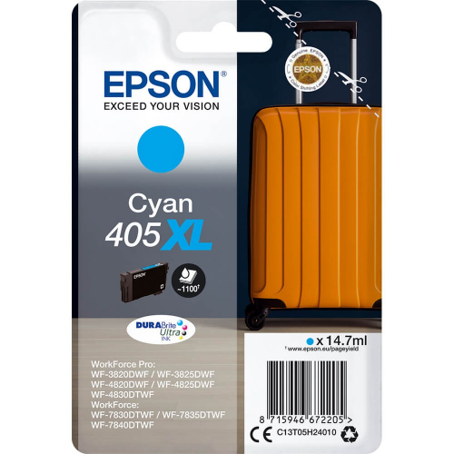 Epson 405XL (C13T05H24010) cyan - originálny Epson 405XL (C13T05H24010) cyan - originálny
