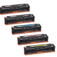 CMYK sada Canon 2 x 731Bk/ 731C/ 731M/ 731Y - kompatibilný