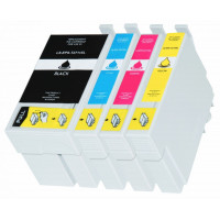 Multipack Epson 27 (T2711 XXL/ T2712 XL/ T2713 XL/ T2714 XL) - kompatibilný Multipack Epson 27 (T2711 XXL/ T2712 XL/ T2713 XL/ T2714 XL) - kompatibilný