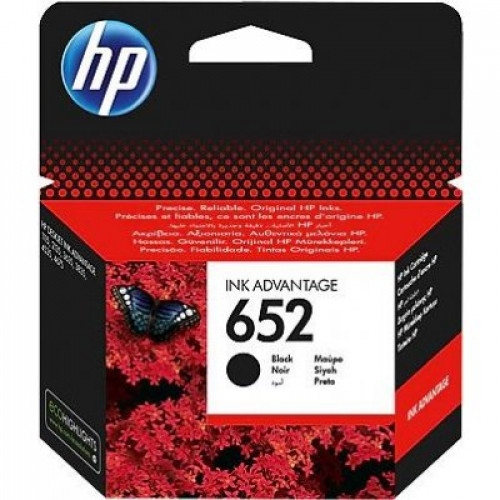 HP 652 (F6V25AE) black - originálny