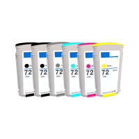 Multipack HP 72 (C9370A, C9371A, C9372A, C9373A, C9374A, C9403A) - kompatibilný