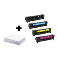 CMYK sada HP 312 (CF380X/ CF381A / CF382A/ CF383A) + kancelársky papier ZADARMO - kompatibilný