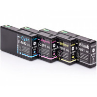 Multipack Epson T7895 XXL (Epson T7891 XXL black / T7892 XXL cyan / T7893 XXL magenta / T7894 XXL yellow - kompatibilný Multipack Epson T7895 XXL (Epson T7891 XXL black / T7892 XXL cyan / T7893 XXL magenta / T7894 XXL yellow - kompatibilný