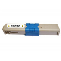 OKI C301/C321/MC322 (44973533) PREMIUM yellow - kompatibilný OKI C301/C321/MC322 (44973533) PREMIUM yellow - kompatibilný