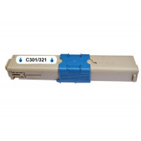 OKI C301/C321/MC322 (44973535) PREMIUM cyan - kompatibilný OKI C301/C321/MC322 (44973535) PREMIUM cyan - kompatibilný