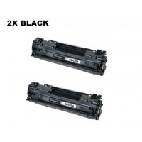 Sada 2 x HP 35A (CB435A) black - kompatibilný