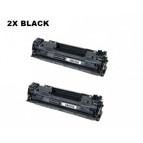 Sada 2 x HP 35A (CB435A) black - kompatibilný