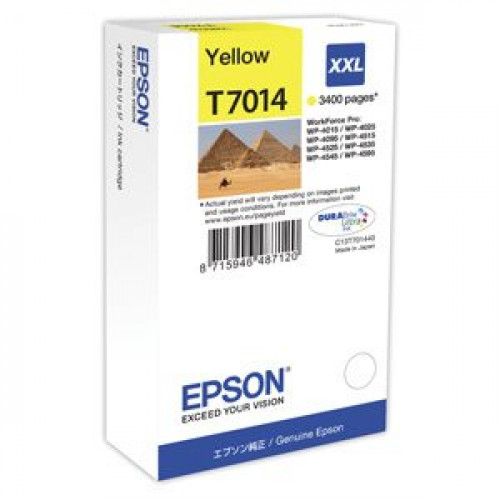 Epson T7014 XXL (C13T70144010) yellow - originálny Epson T7014 XXL (C13T70144010) yellow - originálny