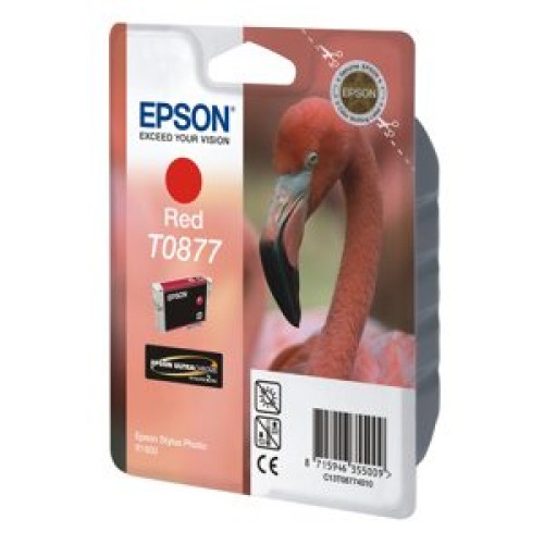 Epson SP R1900 red - T0877 - originálny
