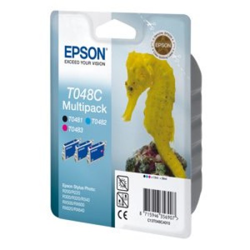 Epson T048C CMY Pack - originálny