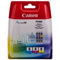 Canon CLI-8 CMY Pack - originálny