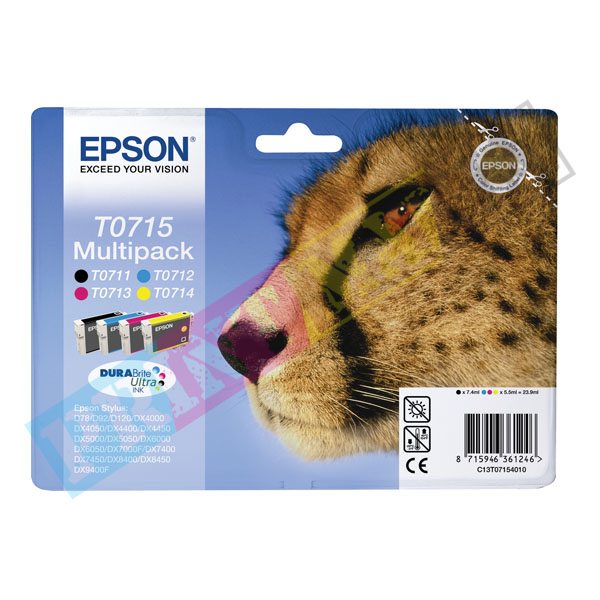 Epson T0715 multipack - originálny