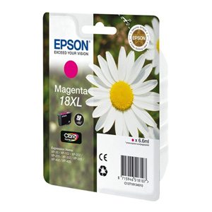 Epson T1813 18XL Magenta (450 str) - originálny