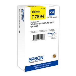 Epson T7894 Yellow XXL (4.000 strán) - originálny Epson T7894 Yellow XXL (4.000 strán) - originálny