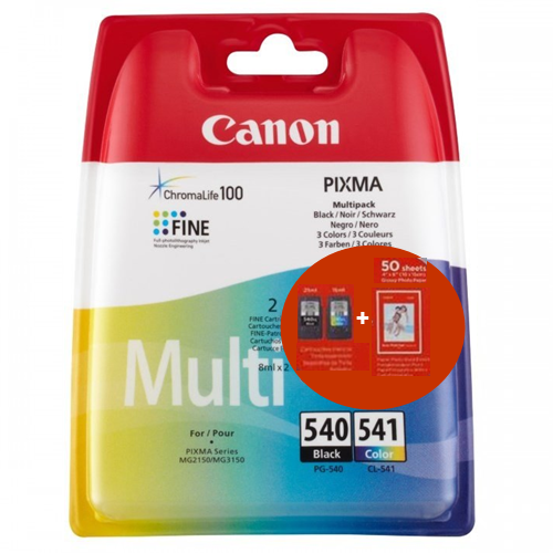 Canon PG-540 + CL-541 (5225B006) musta + väri - alkuperäinen